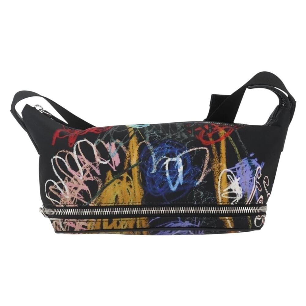Fendi Nylon Leather Waist Bag Multicolor
